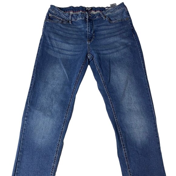 DKNY Mercer Skinny Fit Jeans Men’s 36x30 Blue Stretch Denim - Picture 2 of 9